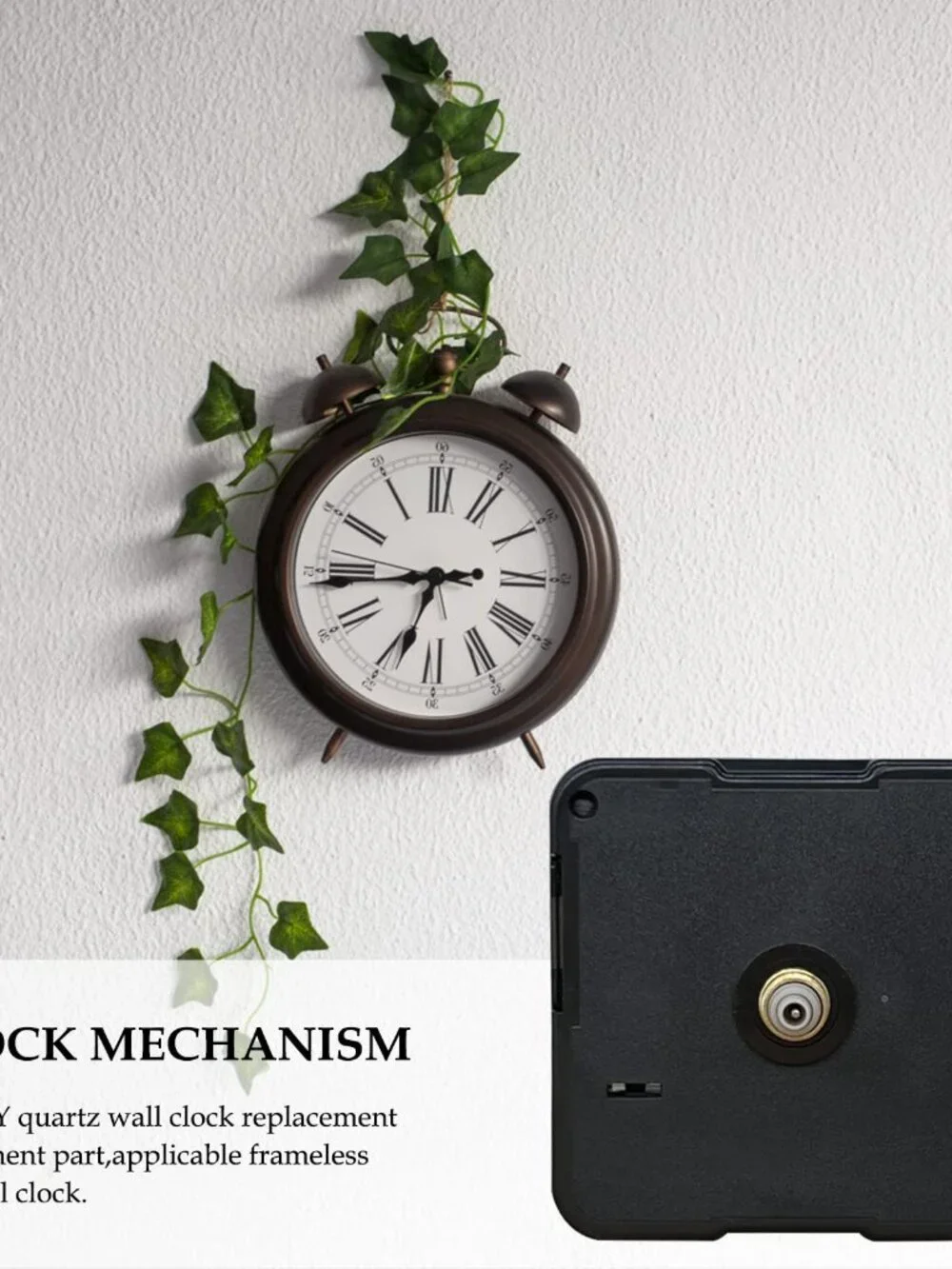 Quartz Clock Mechanism Replacement Battery Operated Movement Quartz Silent DIY W